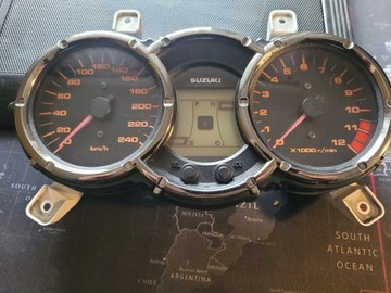 циферблат часов для SUZUKI DL V STROM 1000 650 миль/ч=км