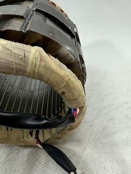 Статор генератора для трехфазного генератора диаметром 140 мм и мощностью 5,5 кВт.