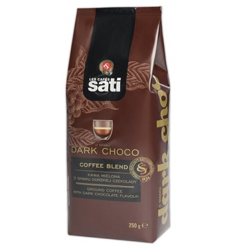 Kawa SATI Dark Choco Czekoladowa 250g Mielona