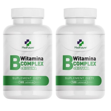Witamina B-Complex B1 B2 B3 B5 B6 B12 BIOTYNA 2op.