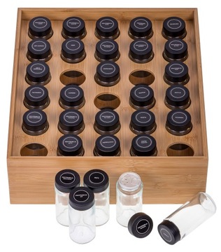 НАБОР СПЕЦИЙ-ОРГАНАЙЗЕР ПОЛКА ДЛЯ СПЕЦИЙ БАНКА ДЛЯ СПЕЦИЙ ТРАВЫ 30 шт.