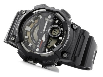 ZEGAREK MĘSKI CASIO AEQ-110W SPORTOWY 100M BOX