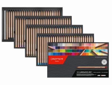 Kredki Caran d'Ache Luminance 6901 100 Kolorów