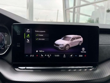 Skoda Octavia IV Kombi 2.0 TDI SCR 200KM 2022 Skoda Octavia 2.0TDI 200KM RS 4X4 DCC VirtCockpit NiskiPrzebieg Keyless Ka, zdjęcie 26