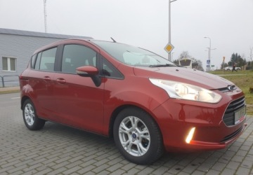 Ford B-MAX 1.0 EcoBoost 100KM 2015 Ford B-MAX Czujniki Parkowania PrzodTyl Klima Grzane FoteleSzyba Przod, zdjęcie 12