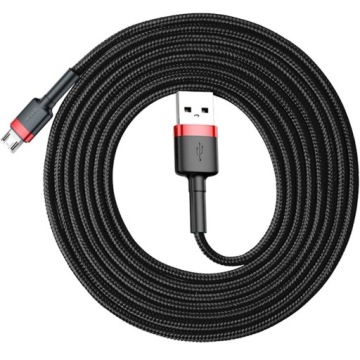 Кабель Baseus Cafule USB-A - Micro USB 1.5A, 2M