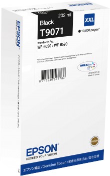 Tusz BLACK Epson T9071 WF-6xxx XXL (202ml)