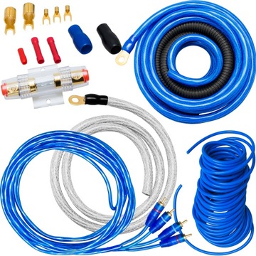 Przewody kable do wzmacniacza BLOW subwoofer tuba