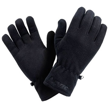 Rękawiczki męskie HI-TEC czarne S/M polarowe