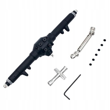 Fit WLtoys 12428 1:12 RC Car Metal Tylna oś