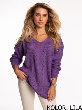 Mięciutki SWETER Sweterek Oversize Dużo Kolorów