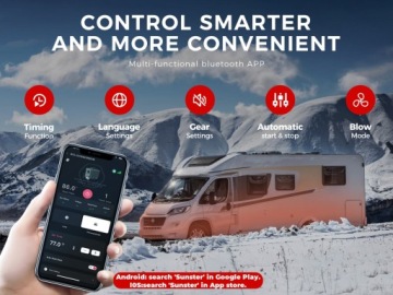 ПАРКОВОЧНОЕ ОБОГРЕВАНИЕ 8КВТ 12/24В 230В WEBASTO С ВЕНТИЛЯЦИЕЙ И СТАРТ/СТОП BT