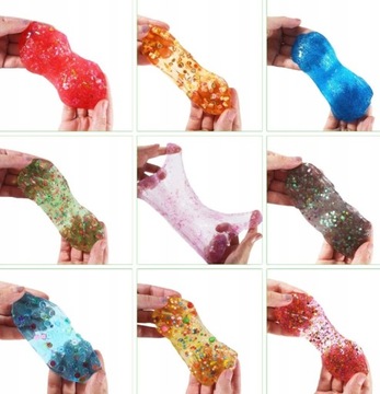 Slime Zestaw do Robienia Glutów Piankolina Glut XXL Kreatywny BOX