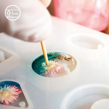 Bezbarwna żywica epoksydowa szybko wiążąca do 1cm 1,5kg
