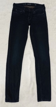 spodnie damskie LEVIS MID RISE SKINNY 25/32