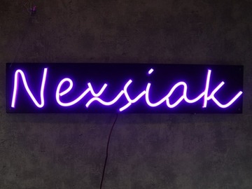 NNEXSIAK NEON LED FLEX NAPIS Nexsiak 580x120mm