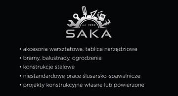 ŚCIANKA TABLICA WARSZTATOWA 3 DUŻA + KPL ZAWIESZEK