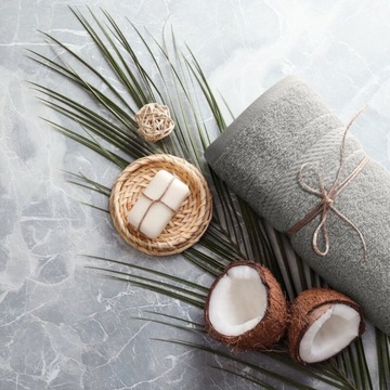 Мягкое банное полотенце, стиль БОХО, бежевое, 70Х140, вес 450 г.