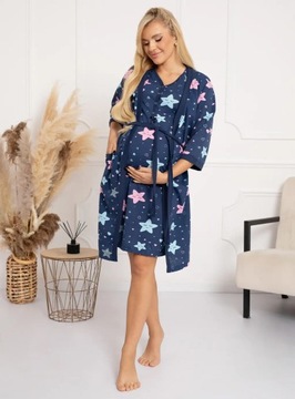 ХЛОПКОВЫЙ ХАЛАТ ЖЕНСКИЙ ХАЛАТ ДЛЯ БОЛЬНИЦЫ М