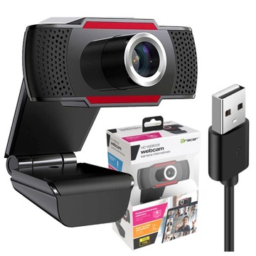 INTERNETOWA KAMERA HD WEBCAM Z MIKROFONEM NA USB