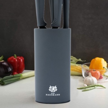 НАБОР ИЗ 5 НОЖЕЙ С ТРУБКОЙ КУХОННЫЕ НОЖИ НАБОР ТВЕРДЫХ КУХОННЫХ НОЖЕЙ