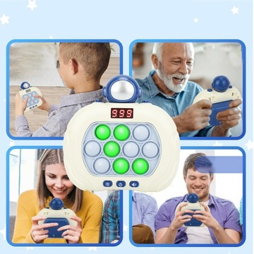 ПОП ИТ ИГРА СО СВЕТОДИОДНЫМ ЭКРАНОМ ПОРТАТИВНАЯ ЛОГИЧЕСКАЯ ИГРА ДЛЯ ВЗРОСЛЫХ И ДЕТЕЙ