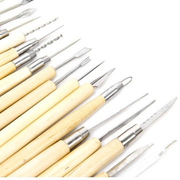 ПРОФЕССИОНАЛЬНЫЕ 22 ШТ. ГЛИНЯНАЯ СКУЛЬПТУРА 22 шт.