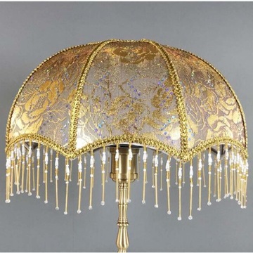 Dekoracyjny parasol przeciwsłoneczny Klosz lampy Vintage z frędzlami w