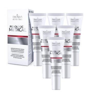 6x PODOLOGIC MEDICAL SERUM DO PAZNOKCI ONYCHOLIZA
