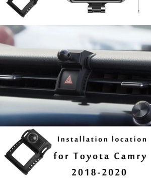 Автомобильный держатель телефона для Toyota Camry XV70 2021 2022 2018 2019 Автомобильный Стайлинг