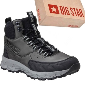 BUTY DAMSKIE BIG STAR TRAPERY TREKKINGOWE ZIMOWE ŚNIEGOWCE