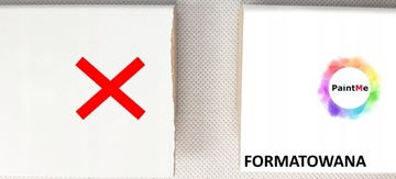 8 LISTWA PRZYPODŁOGOWA FORMATOWANA MDF Biała