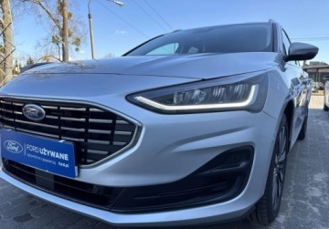 Ford Focus IV Kombi Facelifting 1.0 EcoBoost 125KM 2022 Ford Focus Polski Salon GWARANCJA NA AUCIE Nowe Opony Wielosezonowe Benzyna, zdjęcie 33