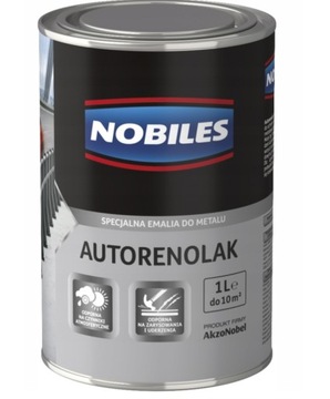 Nobiles Autorenolak Czarny MAT CZARNY 1l