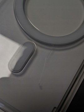 Прозрачный чехол MagSafe для iPhone 15 Pro