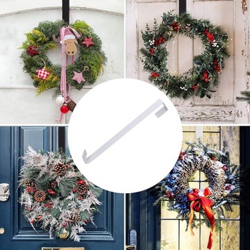 Вешалка для рождественского венка 39 см. Венок снизу.