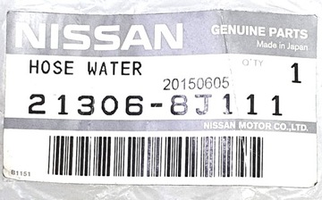 PŘÍVOD VODY NISSAN QUEST ALTIMA MAXIMA OE