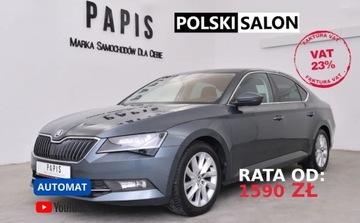 Skoda Superb SalonPL Ledy Nawigacja Podgrzewan...