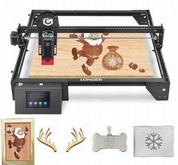 Grawer/wycinarka laserowa LONGER RAY5 410x410mm DIY ploter tnący FAC WIFI
