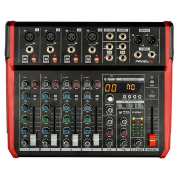 PROEL PLAYMIX8 MIKSER ANALOGOWY AUDIO