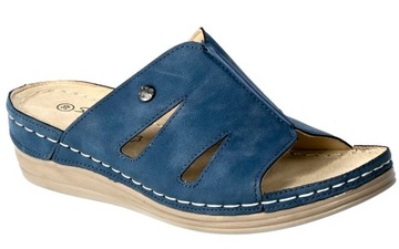 Klapki Skotnicki KL-3-0644 Blue Niebieskie