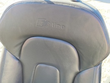 AUDI A5 8T FACELIFT SEDADLA POHOVKA KŮŽE S-LINE KOMPLET