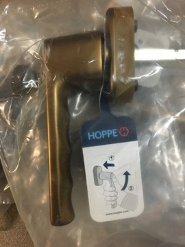 Оконная ручка HOPPE secustic HAMBURG с клавишей F4