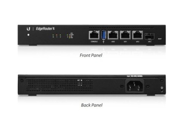 Маршрутизатор Ubiquiti ER-4 EdgeMAX EdgeRouter, 3 порта RJ45 1000 Мбит/с, 1 порт SFP