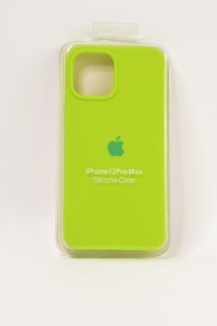 Etui Apple Silicone Case iPhone 12 Pro Max Zielony