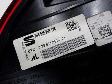 ФОНАР ЗАДНИЙ ПРАВЫЙ EUROPA LED LIFT 7N5945208 SEAT ALHAMBRA II 7N 18R