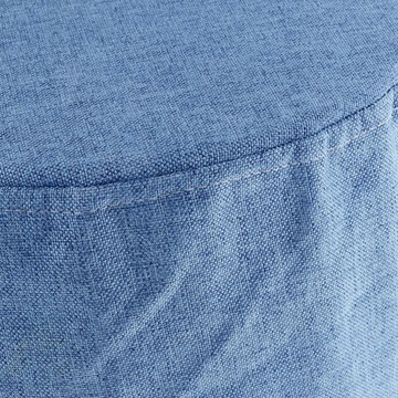 круглый чехол на подставку для ног с пуфом,