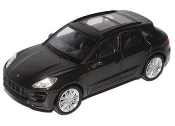 МОДЕЛЬ PORSCHE MACAN TURBO МЕТАЛЛ WELLY 1:34 ГРАФИТ