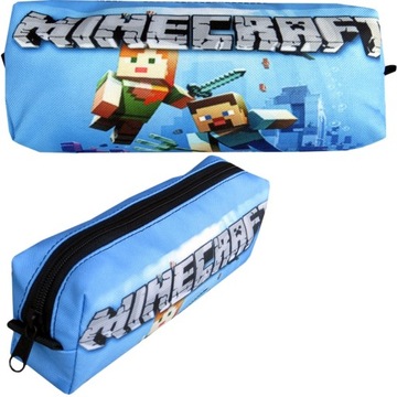 MINECRAFT klasyczny piórnik szkolny piórniki GAME