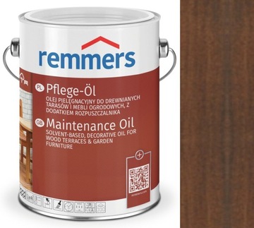 REMMERS PFLEGE-OL OLEJ DO TARASU 5L ORZECH